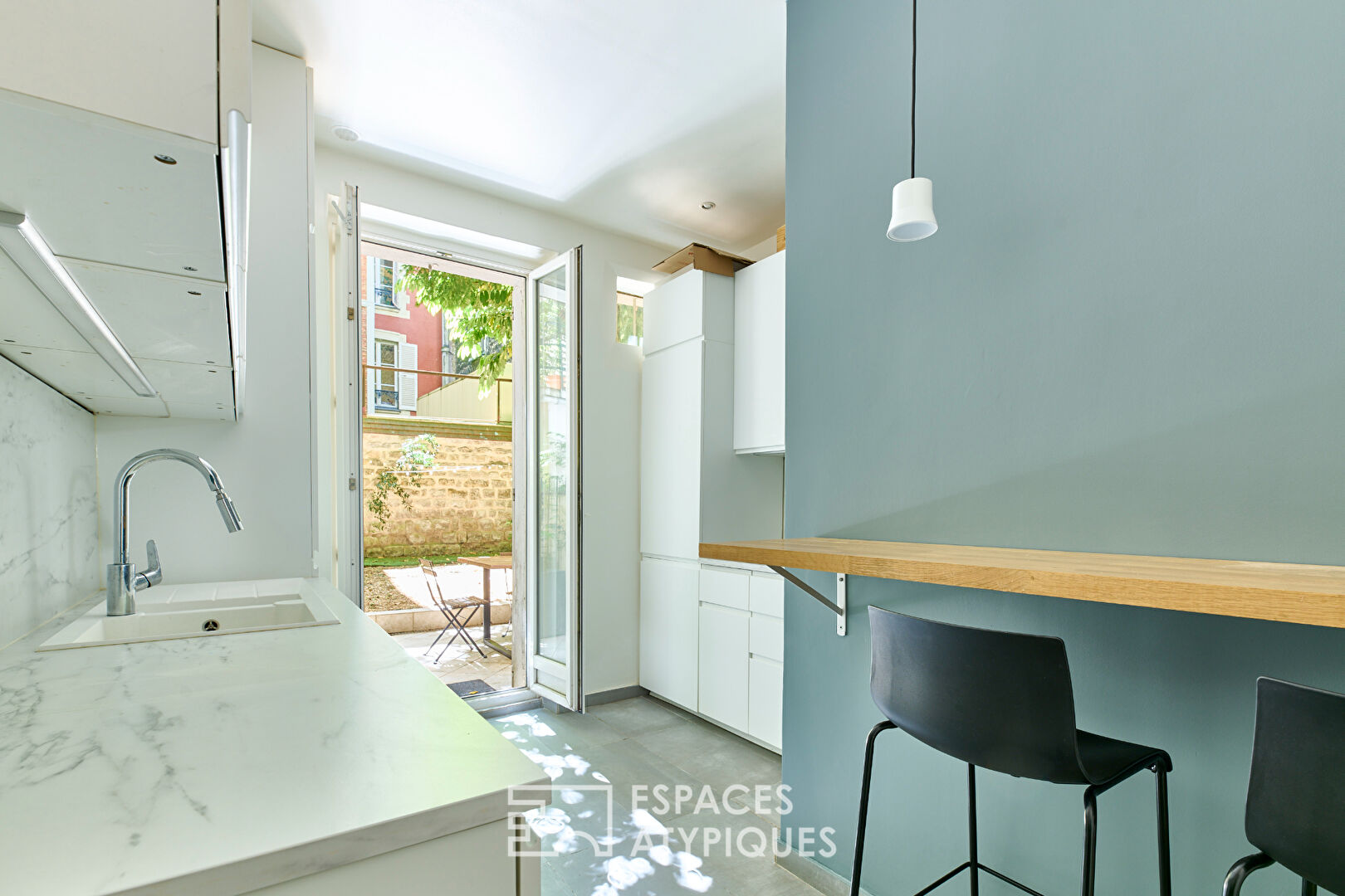 Appartement avec jardin – Monceau-Carnot-Lévis
