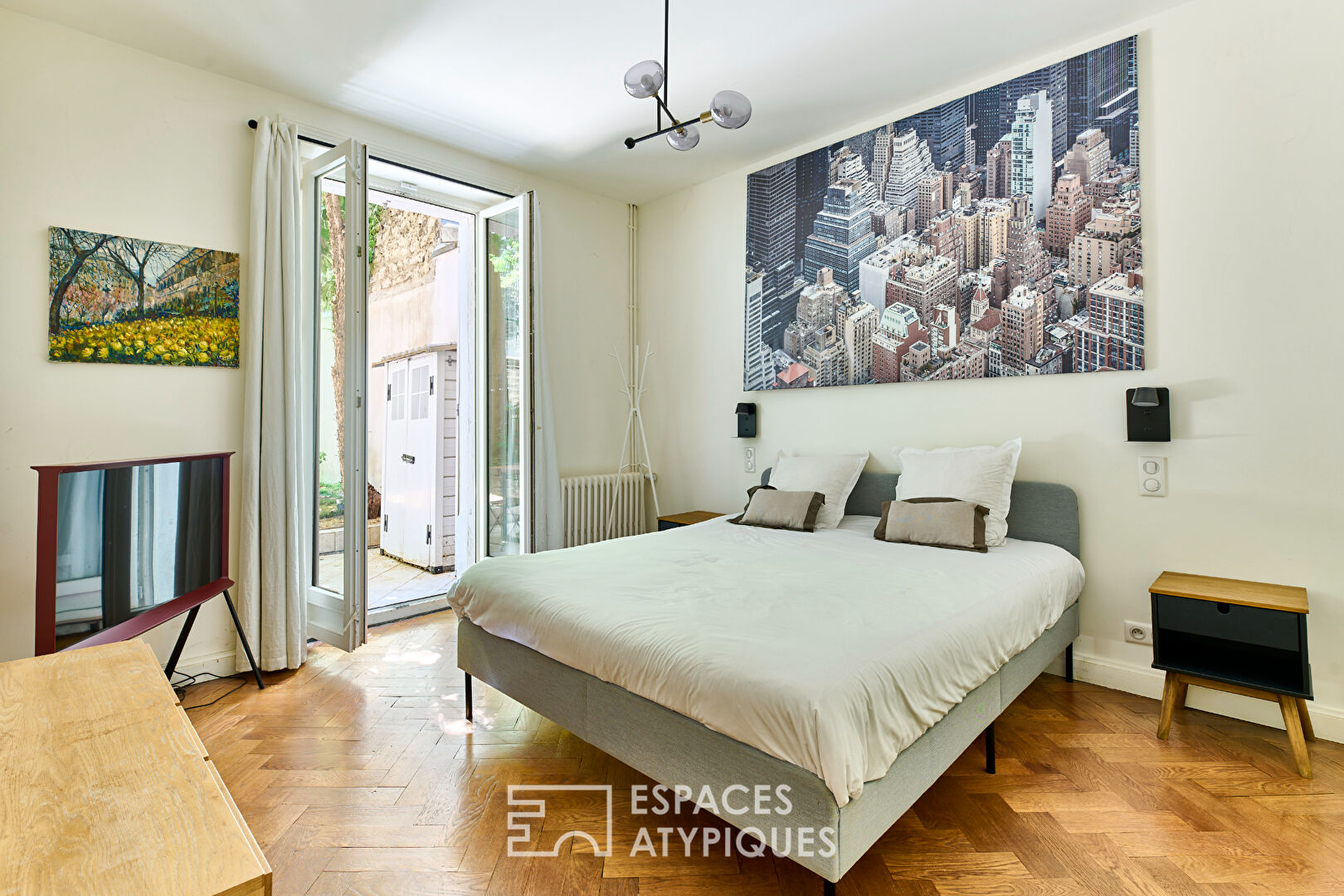 Appartement avec jardin – Monceau-Carnot-Lévis