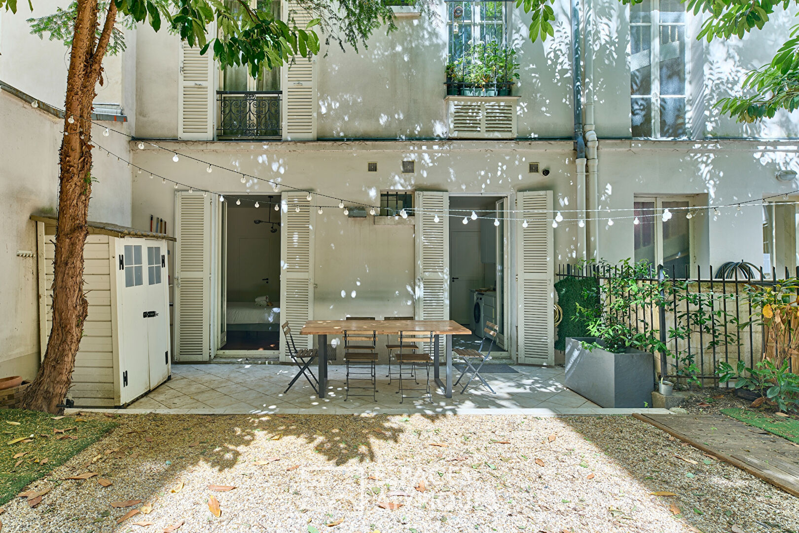 Appartement avec jardin – Monceau-Carnot-Lévis