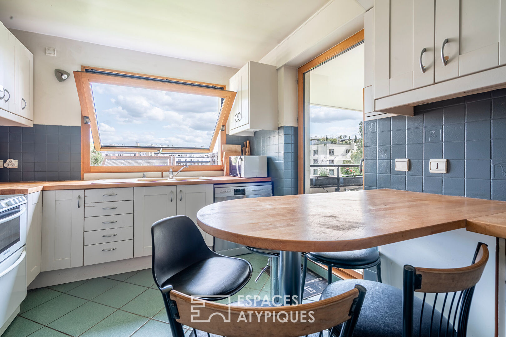 Appartement familial en étage élevé avec terrasse – Jardin Claire-Motte