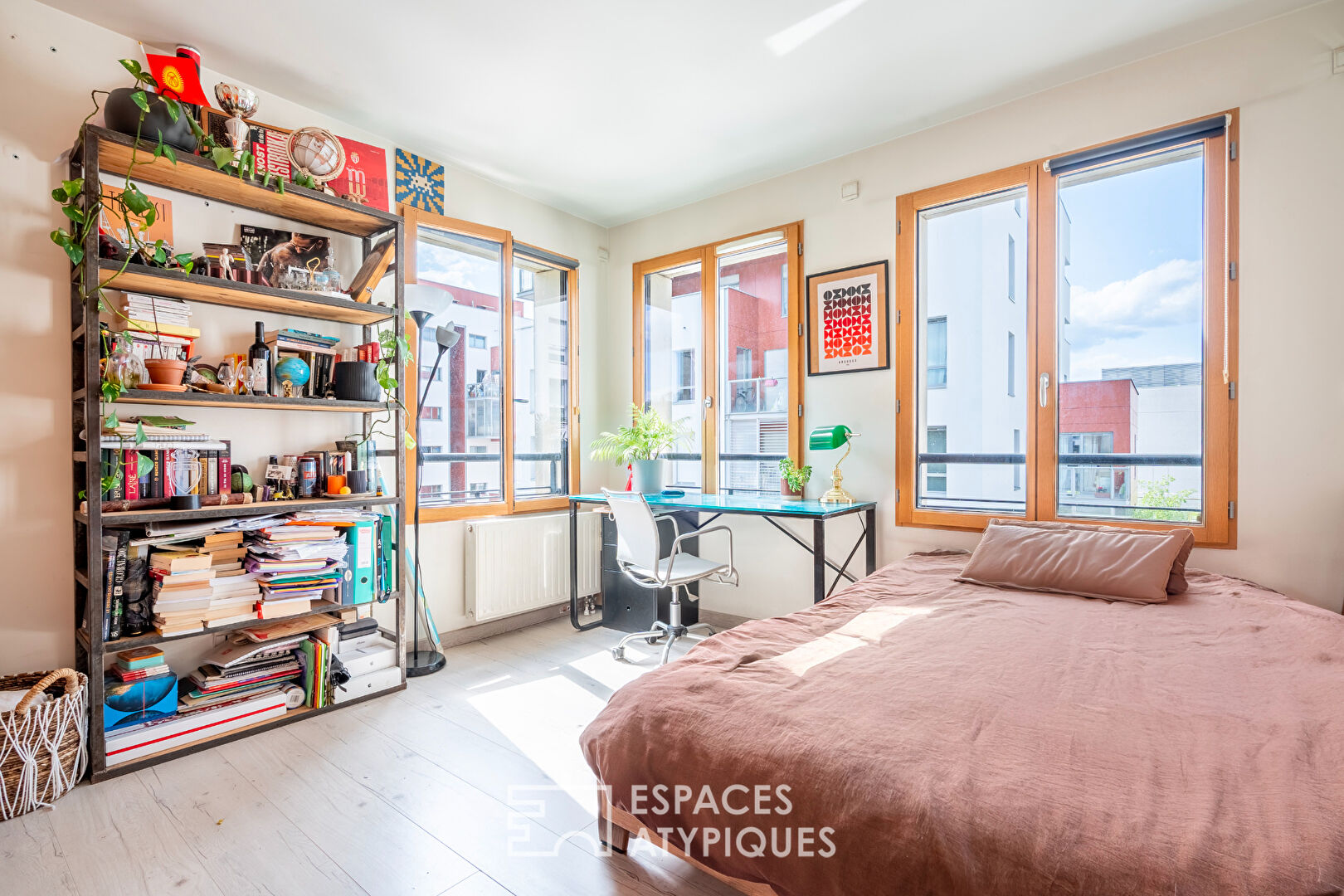 Appartement familial en étage élevé avec terrasse – Jardin Claire-Motte