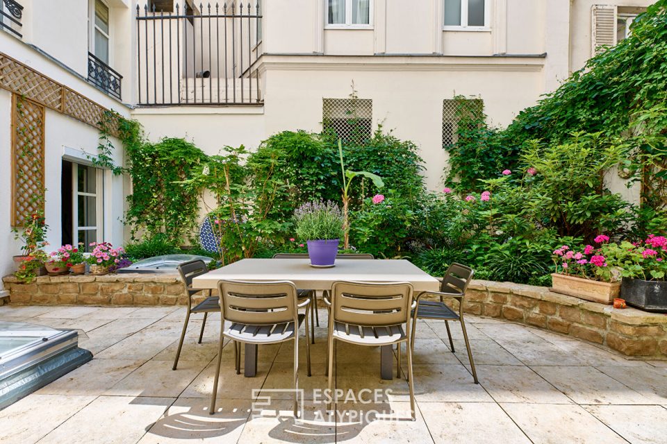 Duplex familial avec terrasse végétalisée proximité Place de la Madeleine