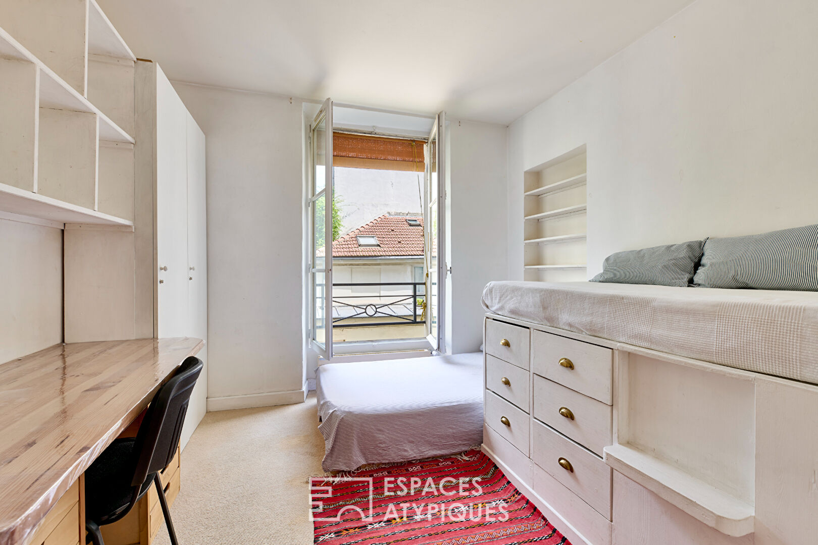 Duplex esprit maison avec studios et terrasse au coeur de Montorgueil