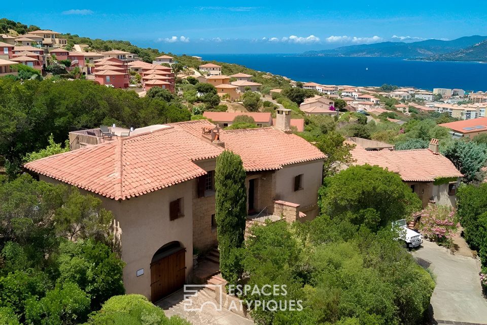 Villa de caractère dans un domaine privé à Propriano