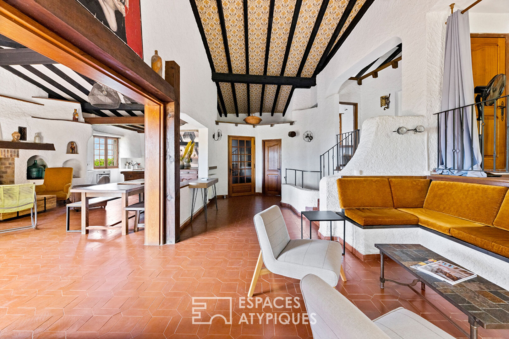 Villa méditerranéenne vue mer dans un domaine privé à Propriano