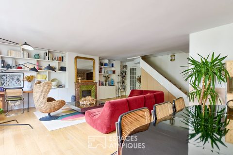 Duplex traversant dans un ancien hôtel particulier – Place du Maréchal Juin