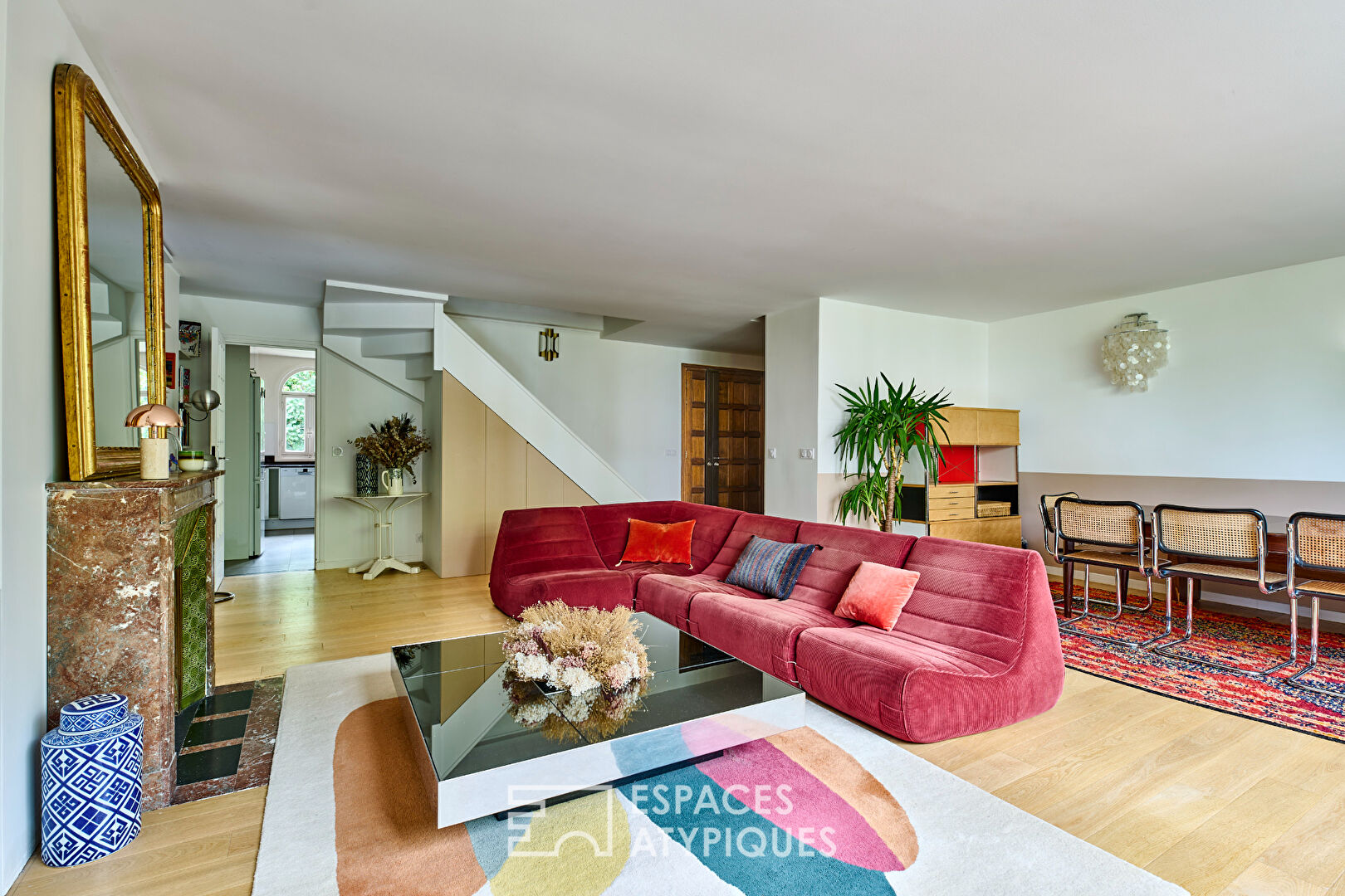 Duplex traversant dans un ancien hôtel particulier – Place du Maréchal Juin