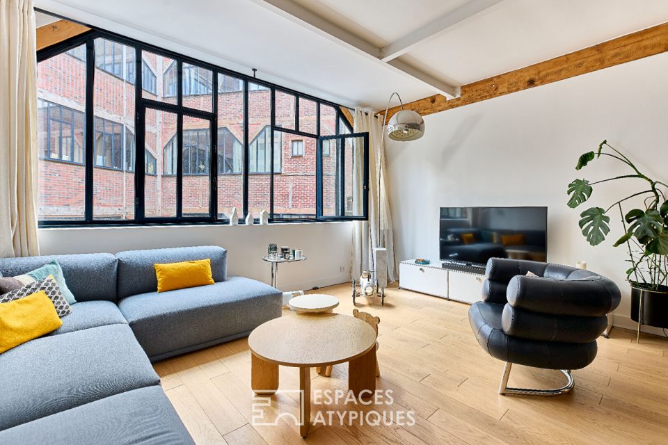Loft dans ancienne fabrique de piano Lamarck-Caulaincourt