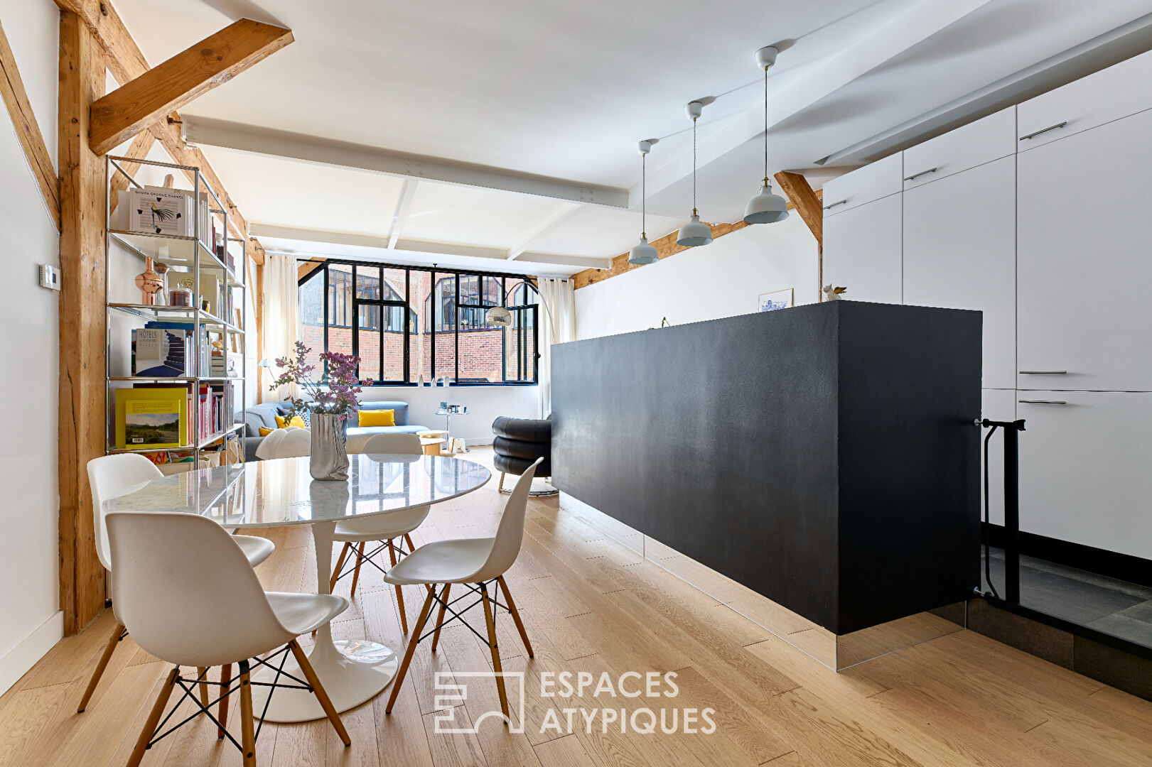 Loft dans ancienne fabrique de piano – Lamarck-Caulaincourt