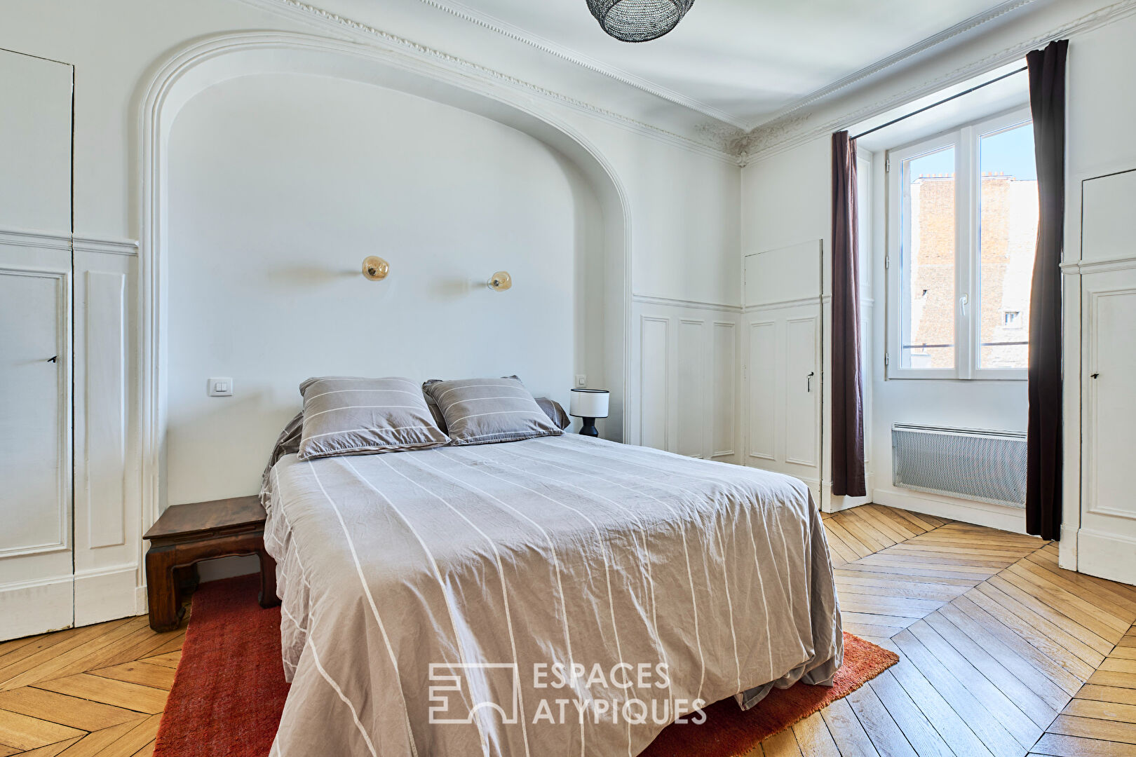 Artist’s loft on the top floor with painting storage room in SoPi