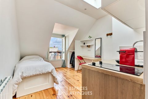 Studio sans vis-à-vis en dernier étage – Village Ramey