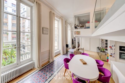 Appartement rénové par architecte dans ancien hôtel particulier – Drouot-Cadet