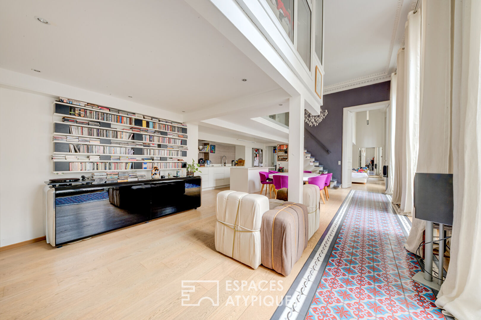 Appartement rénové par architecte dans ancien hôtel particulier – Drouot-Cadet