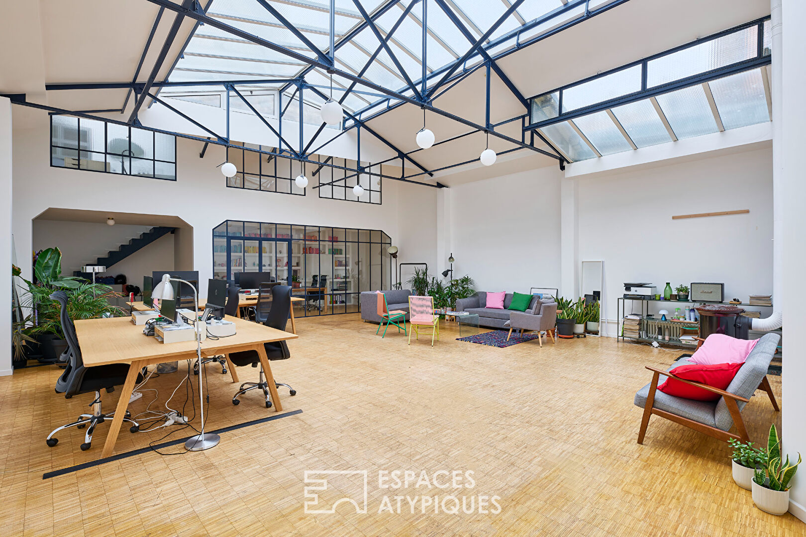 Maison-loft mixte entre Guy Môquet et Porte de Saint-Ouen