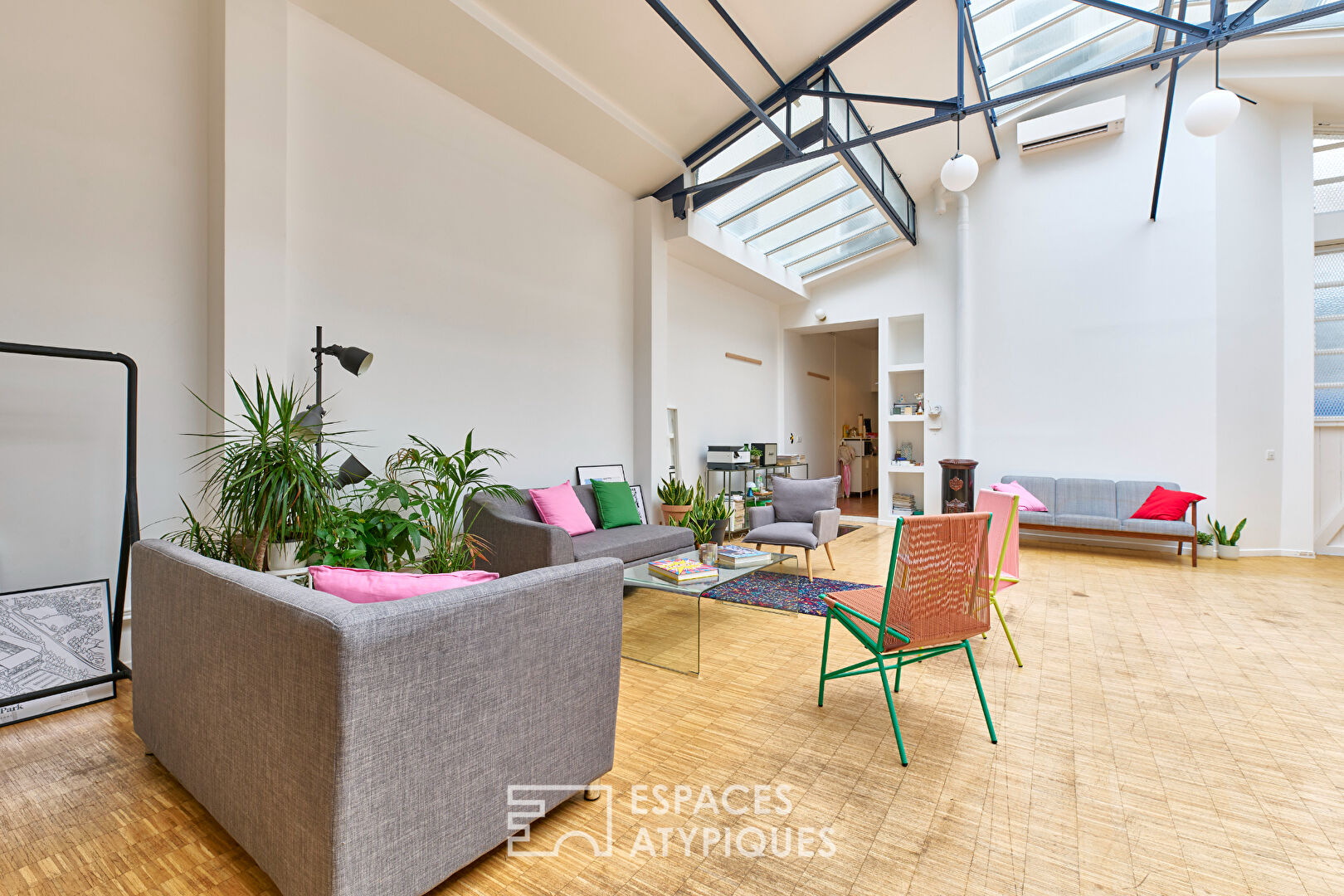 Maison-loft mixte entre Guy Môquet et Porte de Saint-Ouen