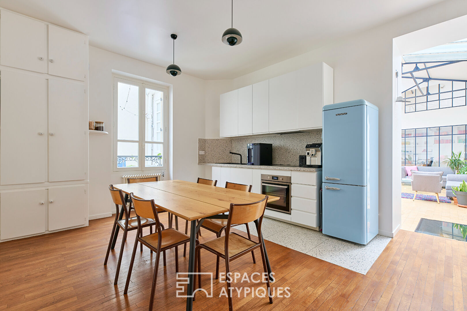 Maison-loft mixte entre Guy Môquet et Porte de Saint-Ouen