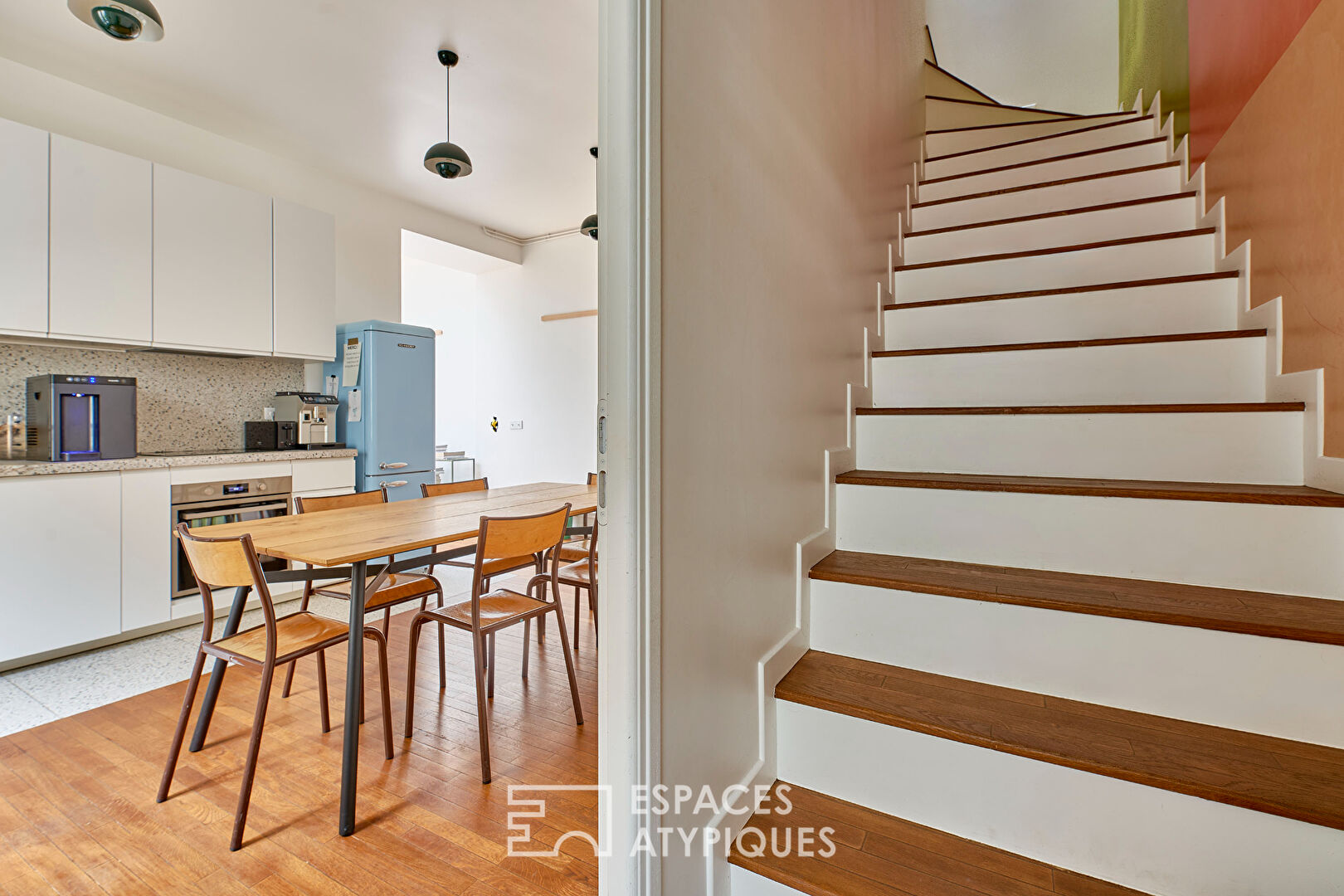 Maison-loft mixte entre Guy Môquet et Porte de Saint-Ouen