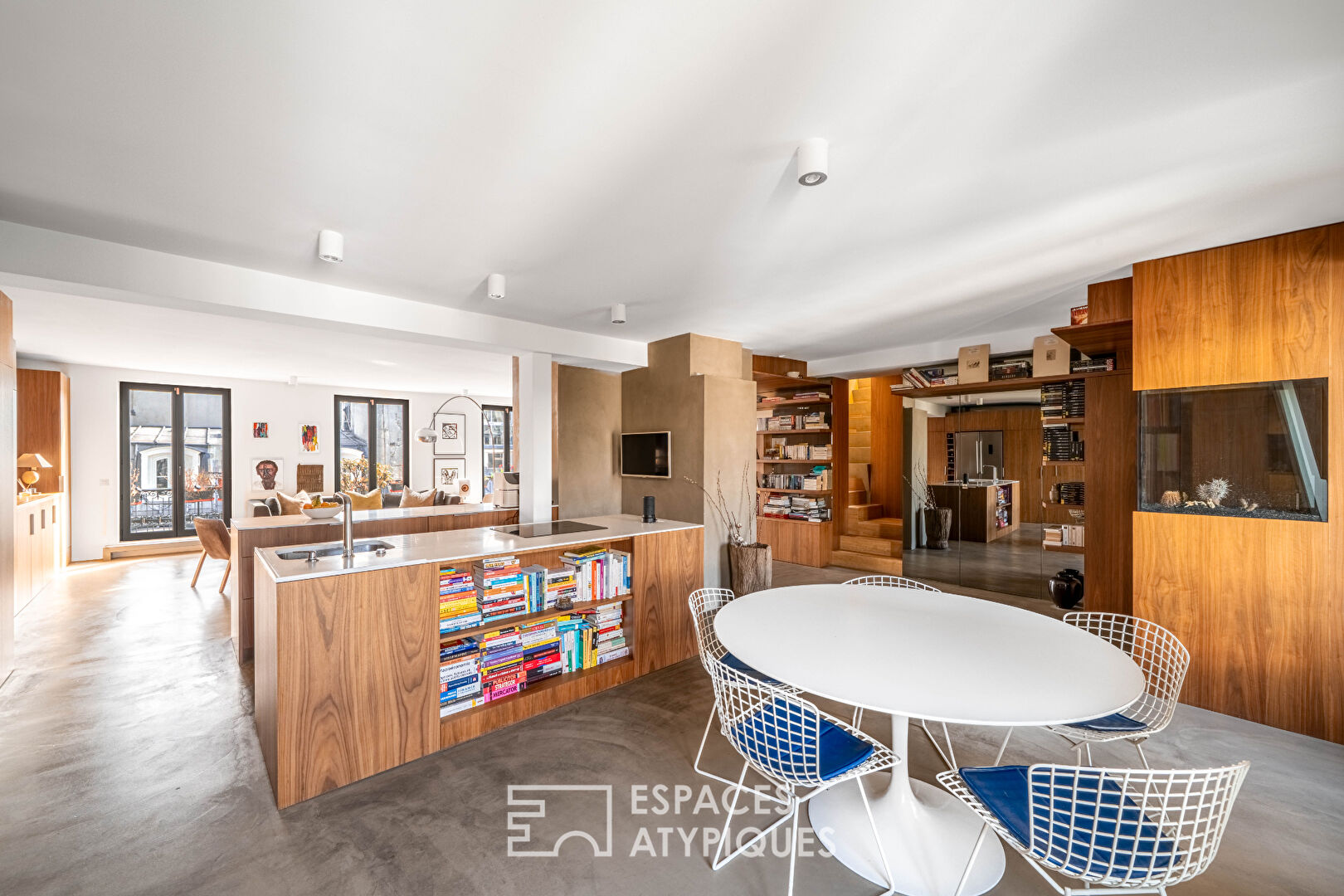 Appartement d’architecte avec rooftop – Louvre-Rivoli