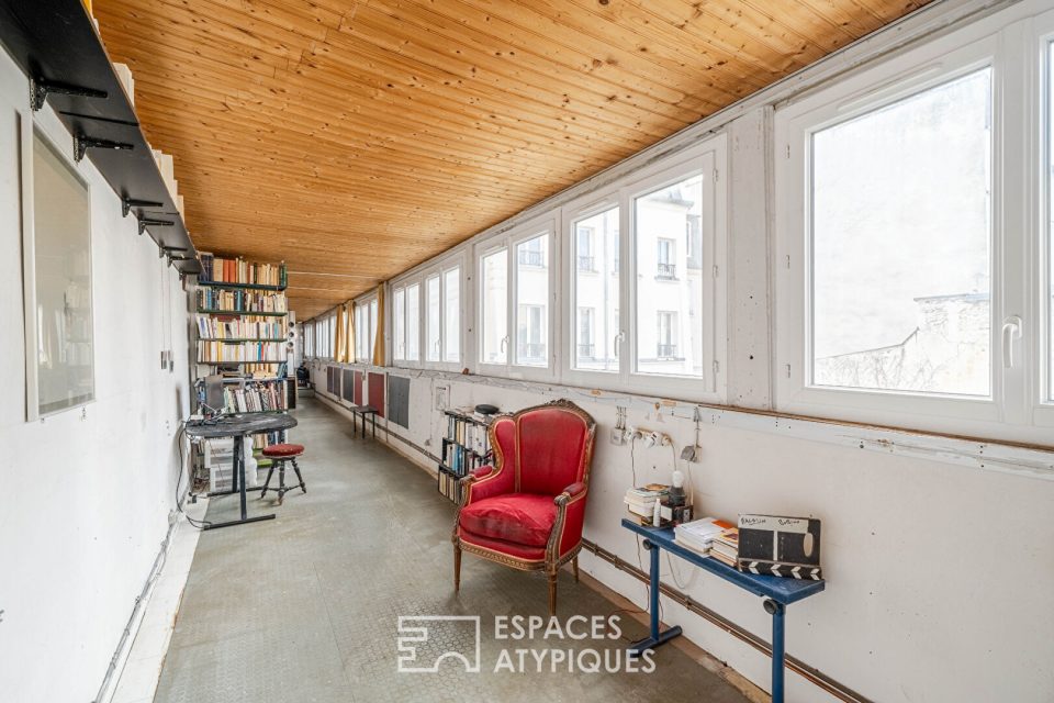 Local / atelier à réinventer dans ancienne corderie - Quartier Montorgueil