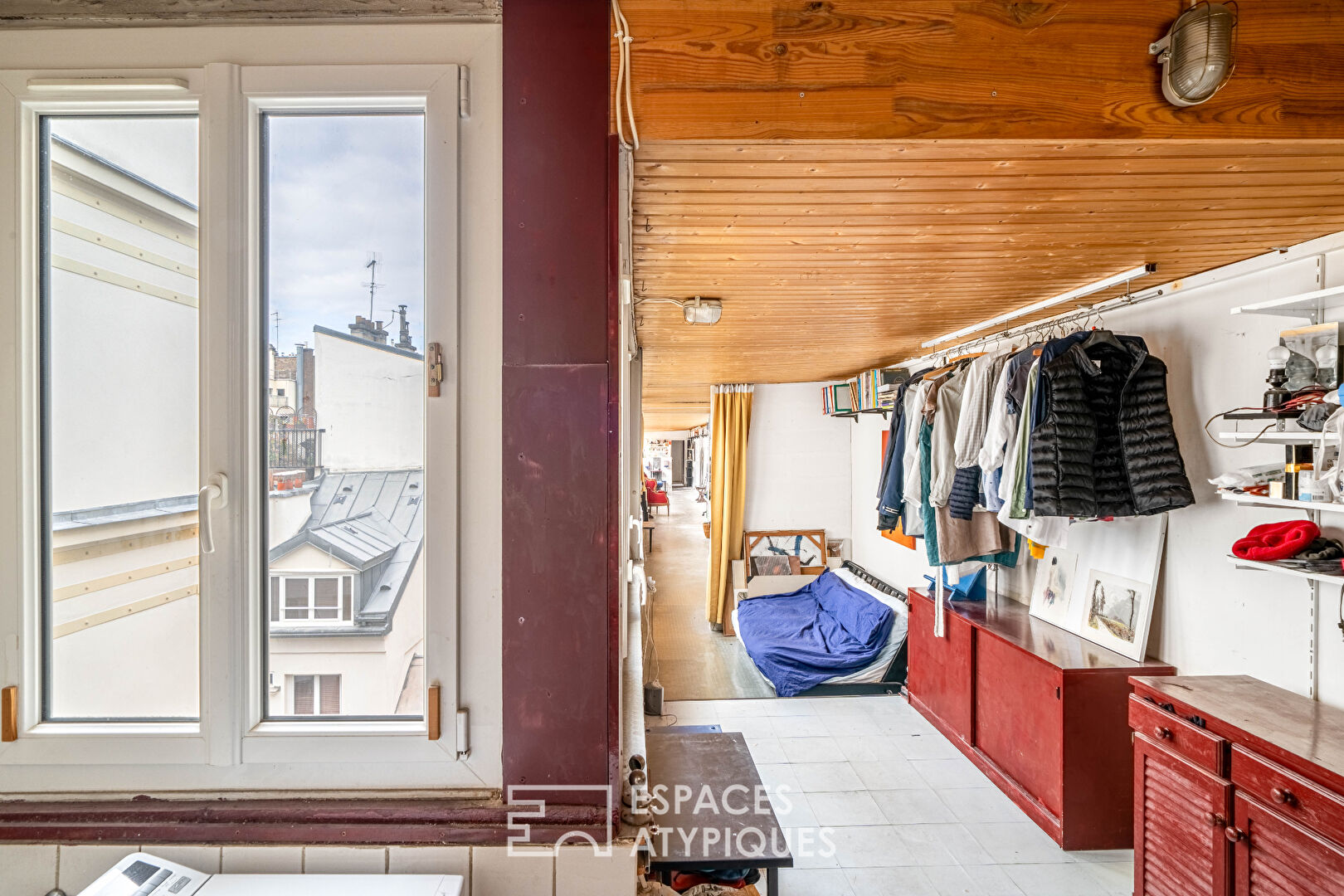 Local / atelier à réinventer dans ancienne corderie – Quartier Montorgueil