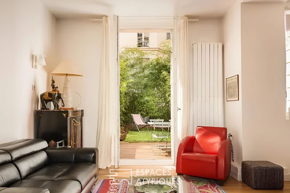 Rez-de-jardin rénové avec terrasse - Trocadéro