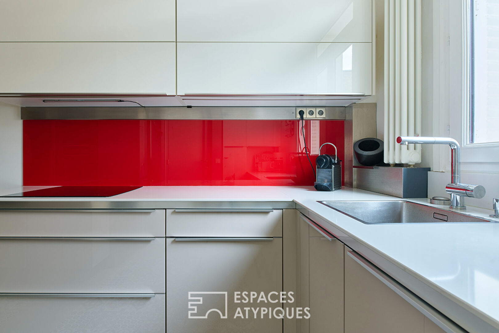 Appartement traversant contemporain proche Place Victor Hugo