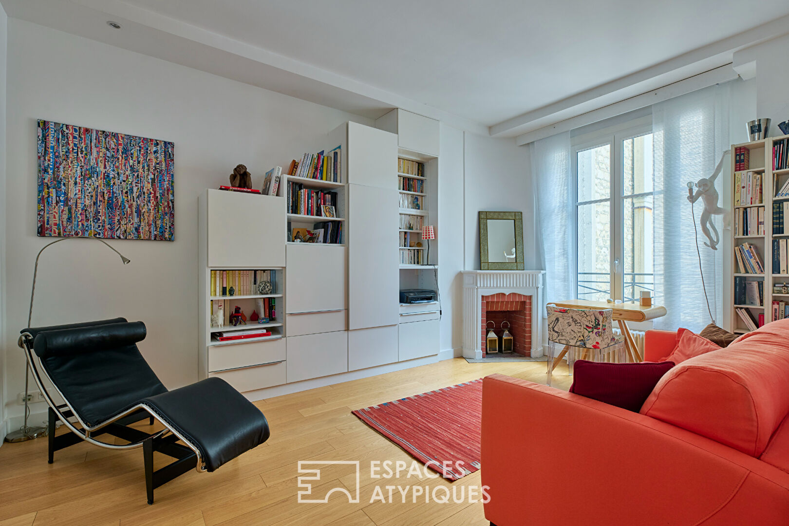 Appartement traversant contemporain proche Place Victor Hugo