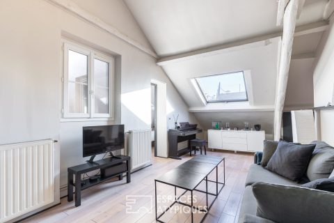 Dernier étage traversant sous les toits – Village d’Auteuil