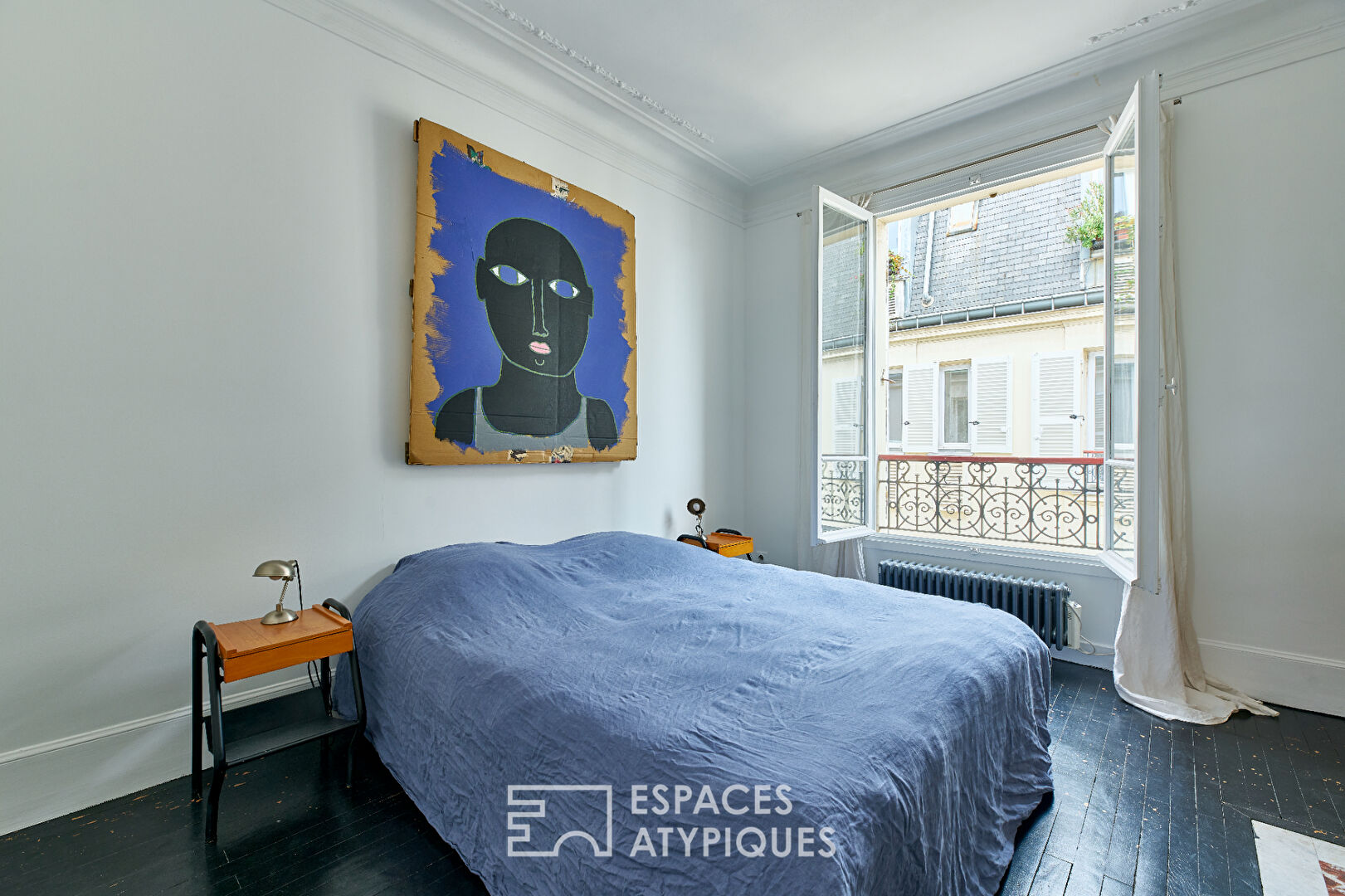 Esprit bohème en étage élevé sur cour – Barbès-Rochechouart