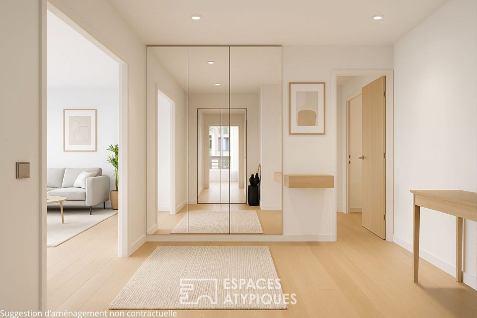 Appartement familial traversant à relifter ? Jasmin-Auteuil