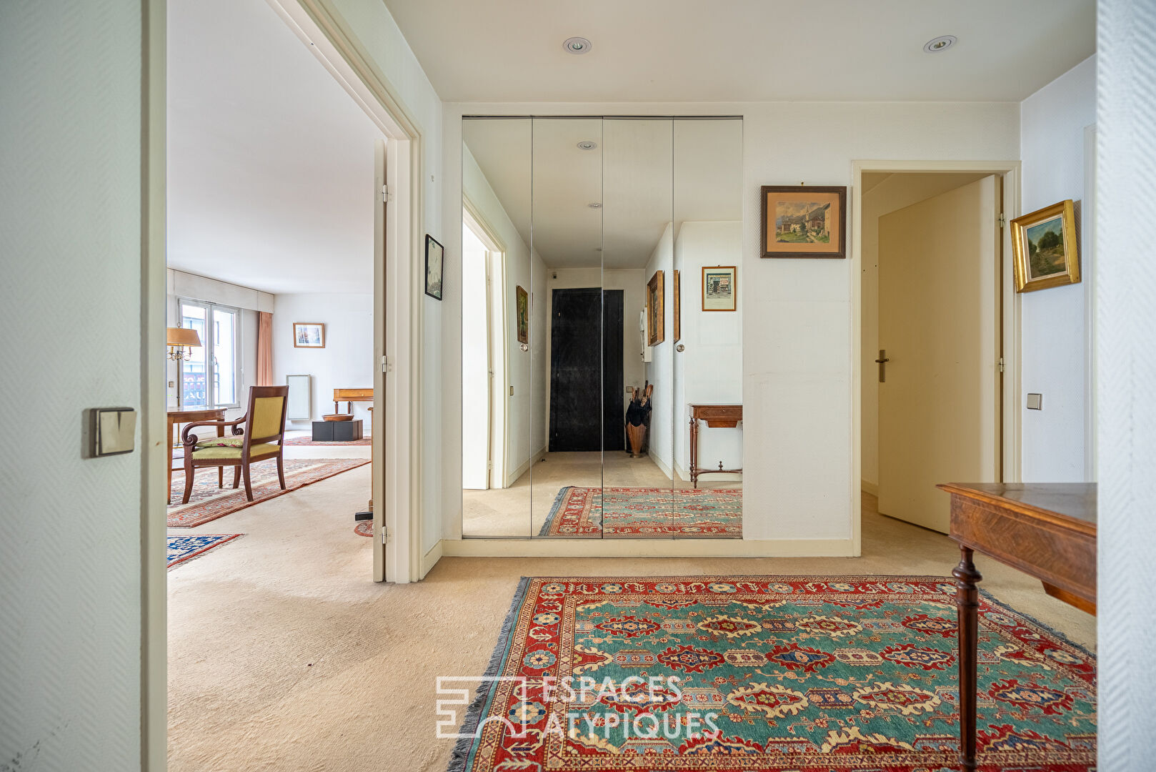 Appartement familial traversant à relifter – Jasmin-Auteuil