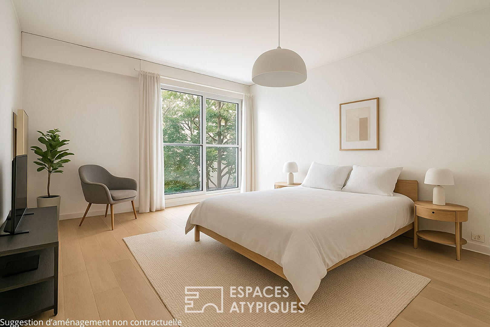 Appartement familial traversant à relifter – Jasmin-Auteuil