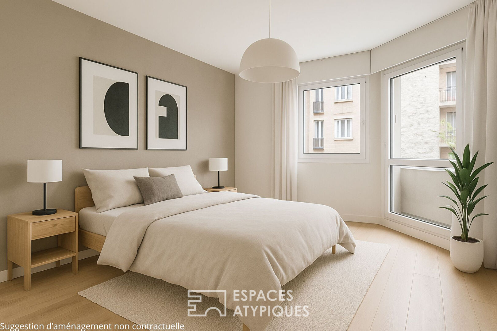 Appartement familial traversant à relifter – Jasmin-Auteuil