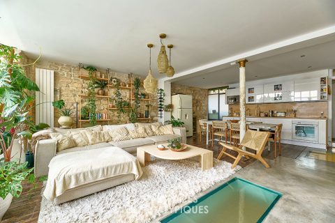 Ancienne boutique repensée en loft – Clignancourt – Jules Joffrin
