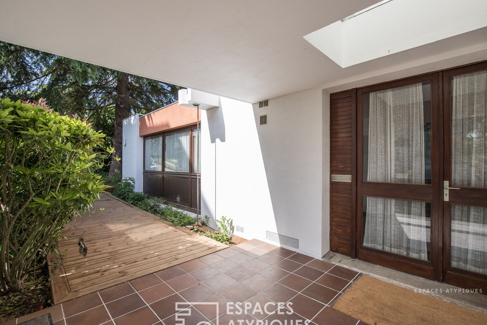 Seventies architect house