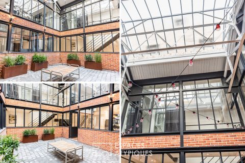 Former dance studio transformed into a mixed-use architect’s loft – Grandes Carrières