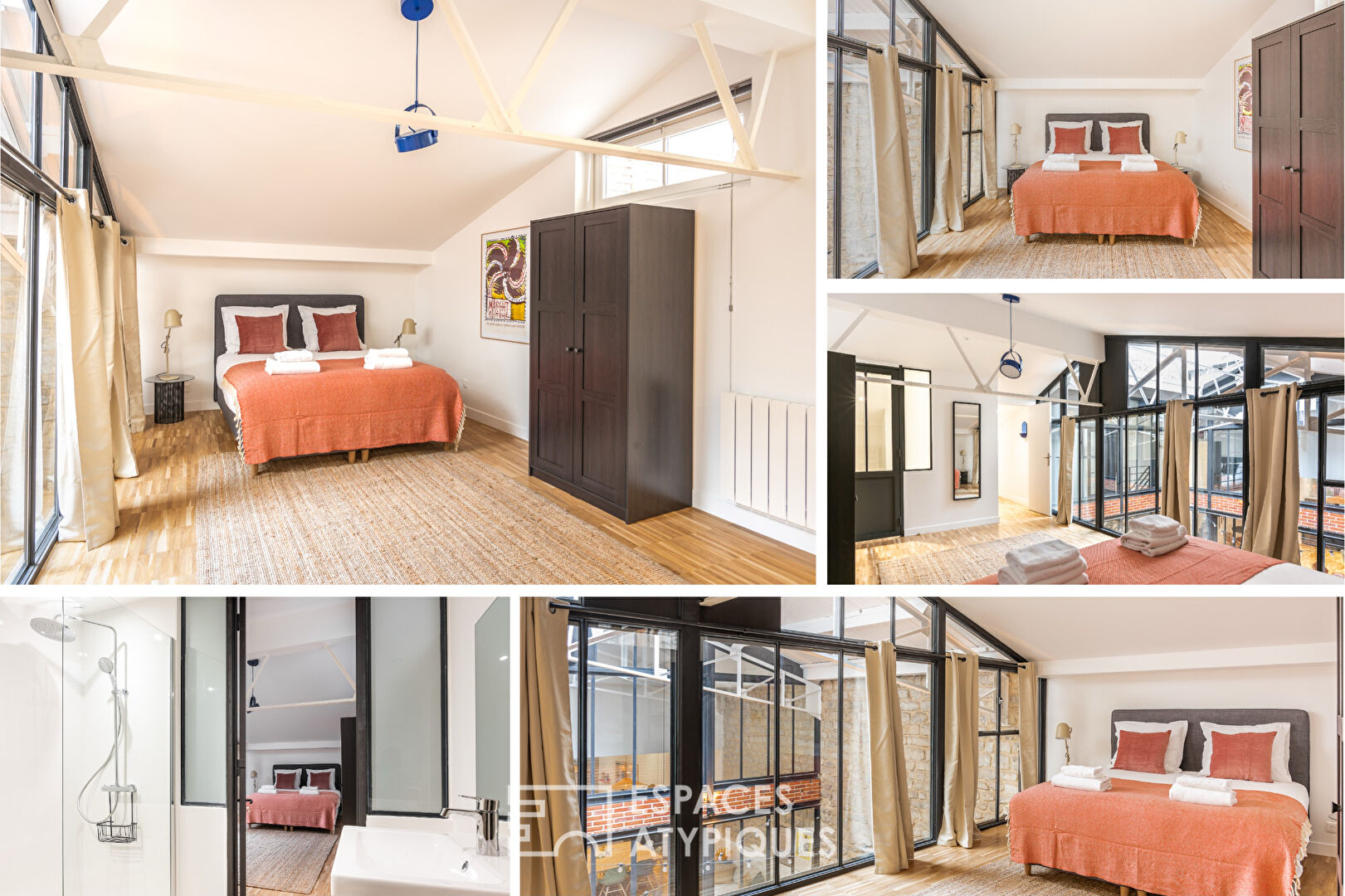 Former dance studio transformed into a mixed-use architect’s loft – Grandes Carrières