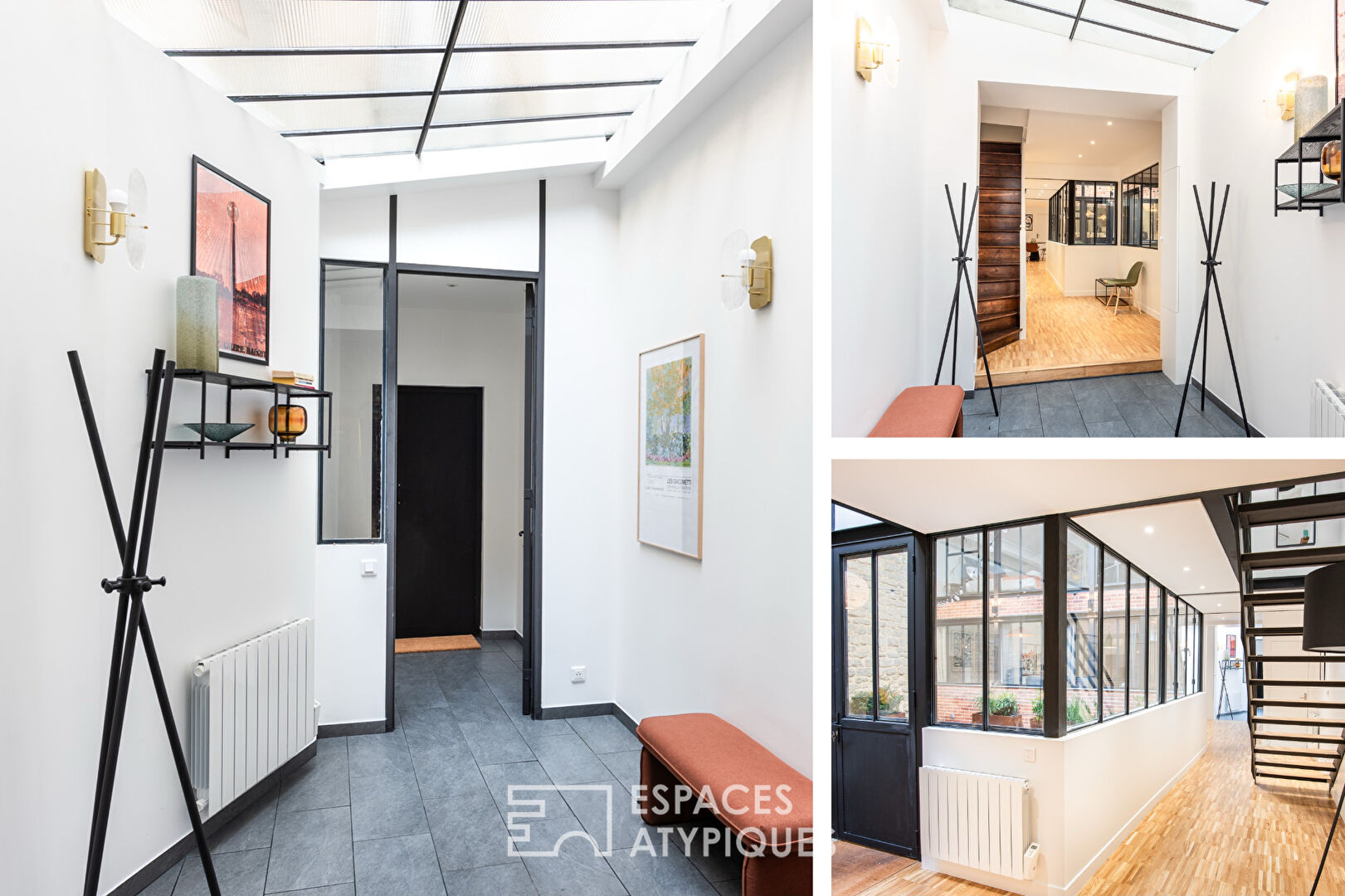 Former dance studio transformed into a mixed-use architect’s loft – Grandes Carrières