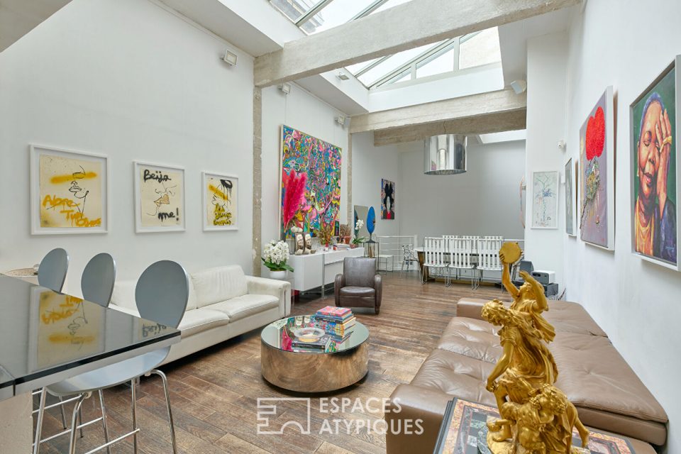 Loft dans ancien laboratoire pharmaceutique - Cimetière de Montmartre