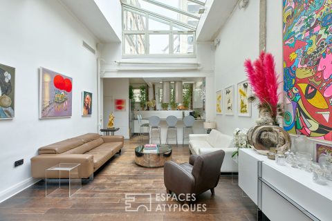 Loft familial dans ancien laboratoire pharmaceutique – Cimetière de Montmartre
