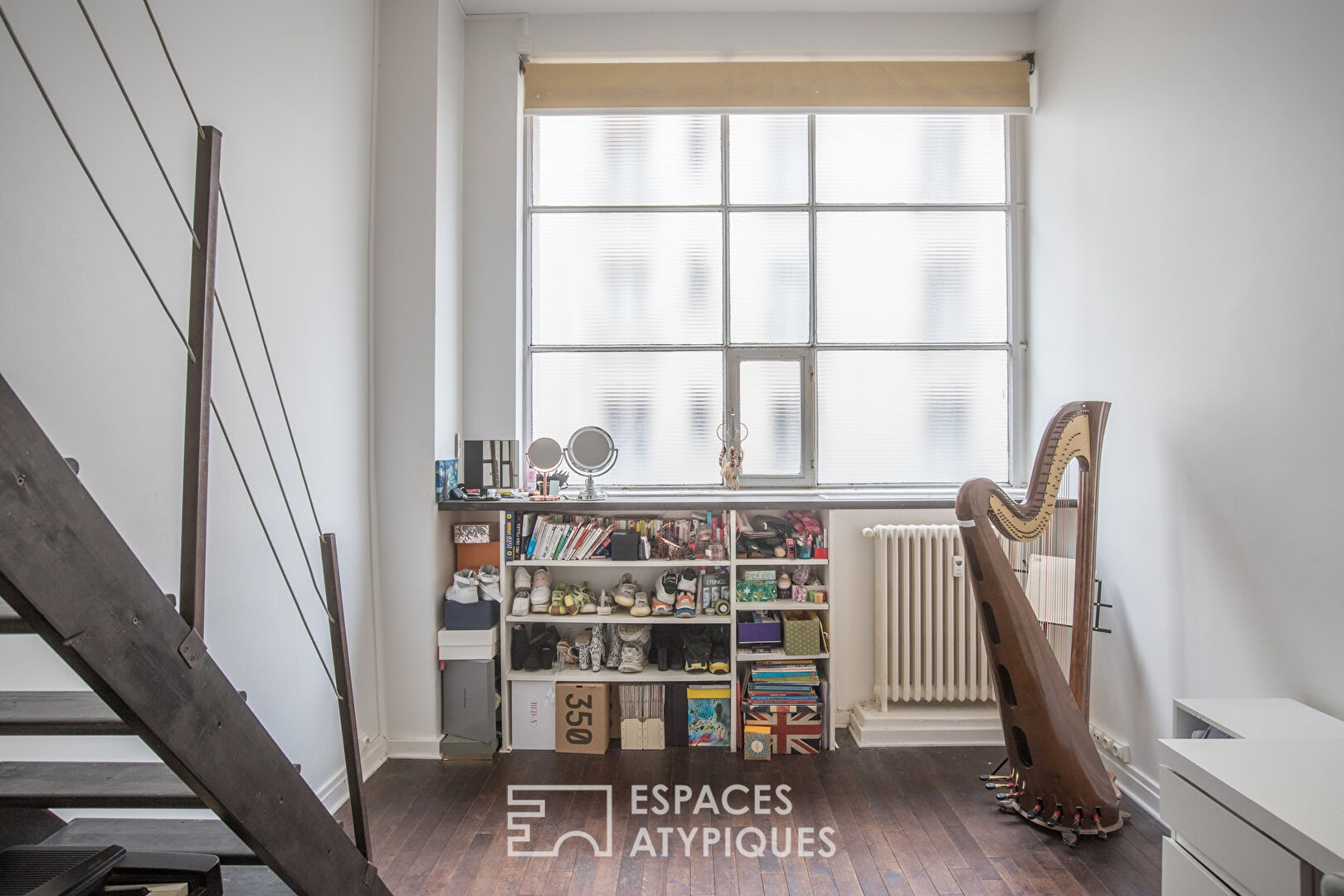 Loft familial dans ancien laboratoire pharmaceutique – Cimetière de Montmartre