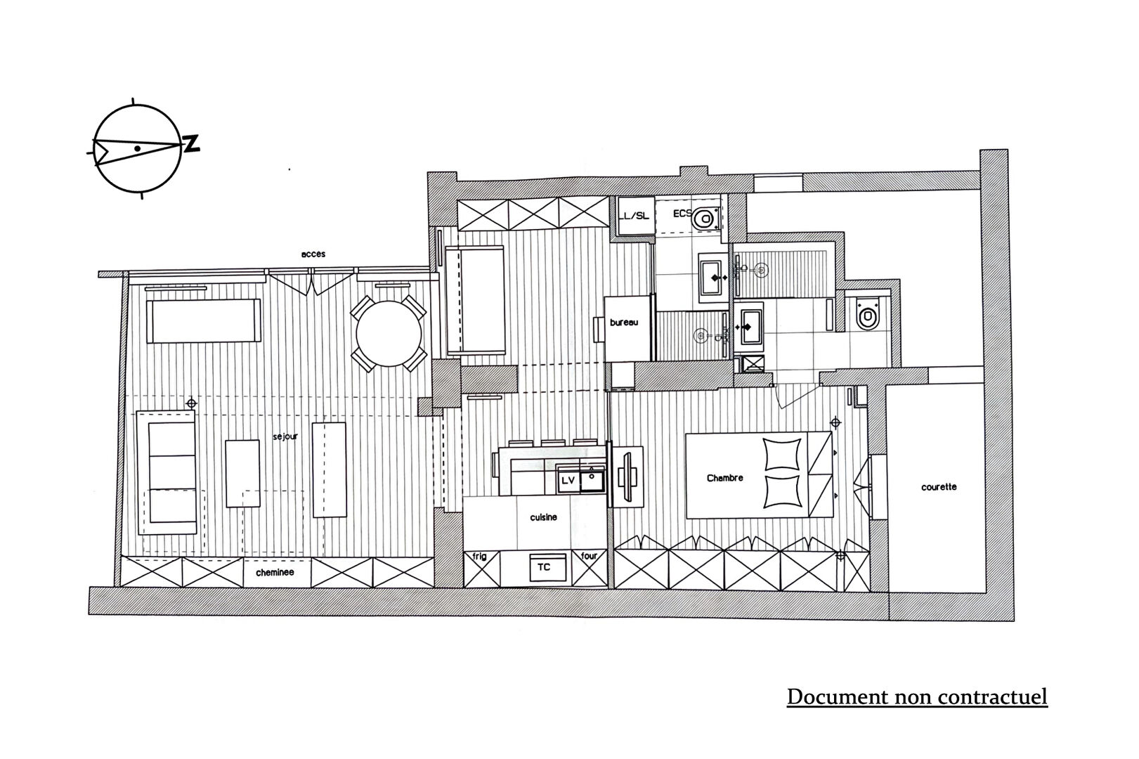 Ancien atelier de confection transformé en loft d’architecte – Marché Cadet