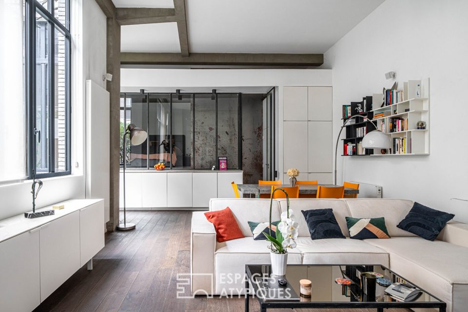 Loft avec extérieur privatif au coeur des Batignolles