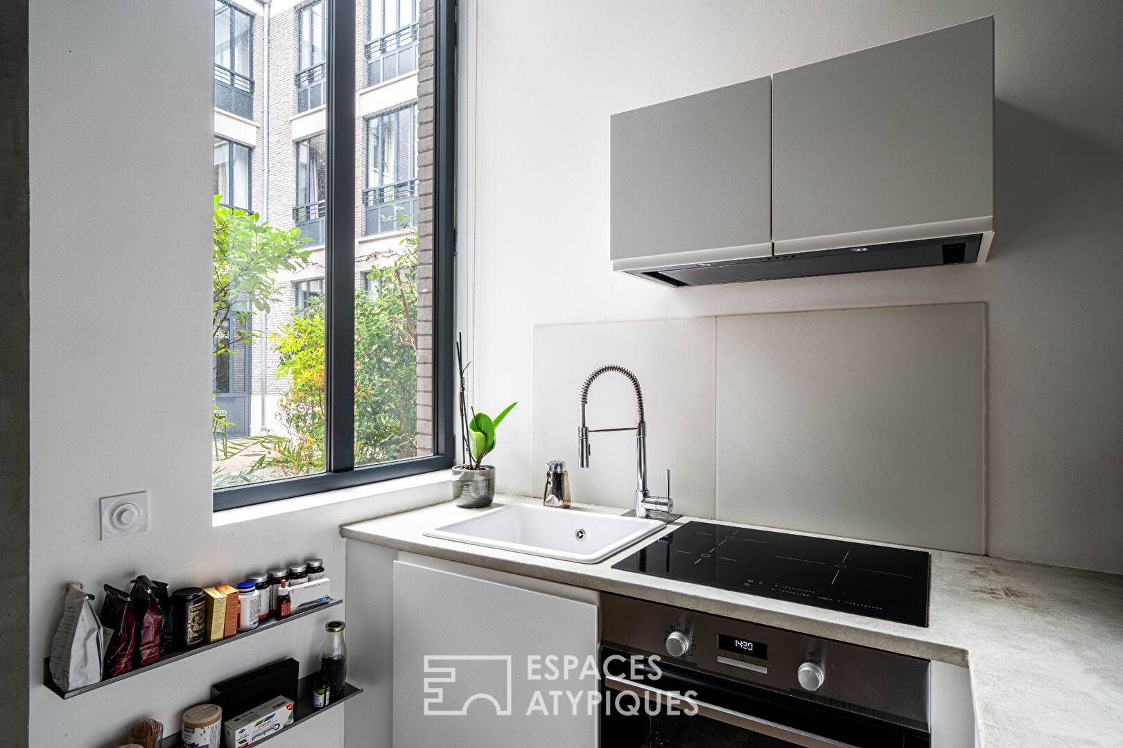 Loft avec extérieur privatif au coeur des Batignolles