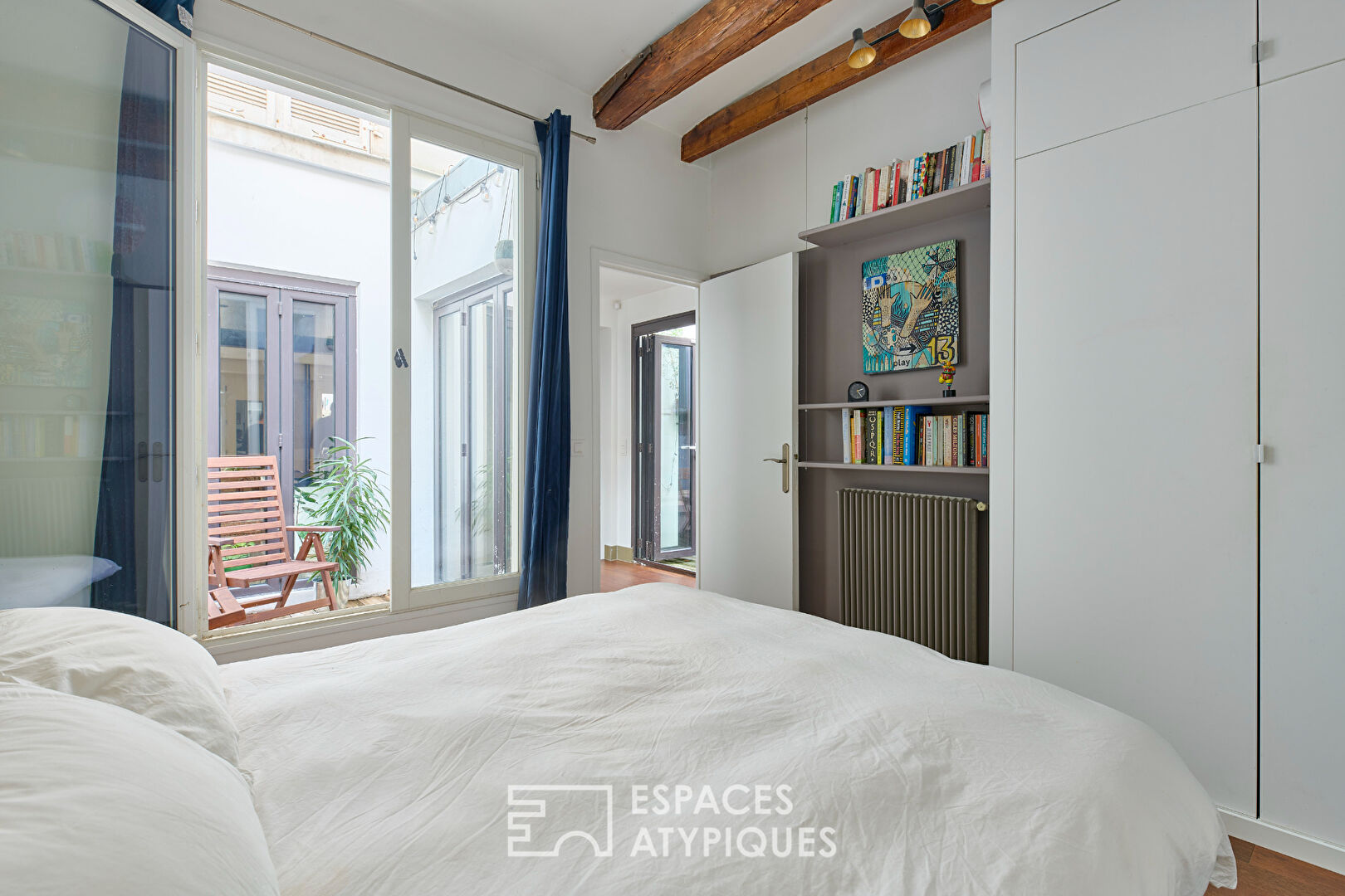 Appartement traversant avec double extérieur proche Village Ramey