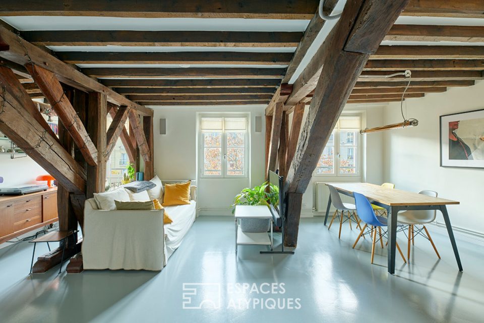 Appartement d'angle multi-exposé proche du Marché de l'Olive