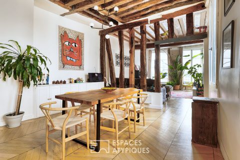 Typical character apartment in Montorgueil – Etienne Marcel