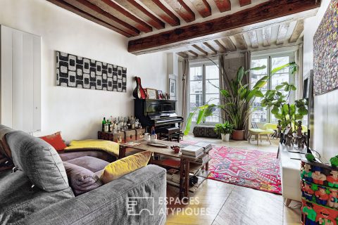 Typical character apartment in Montorgueil – Etienne Marcel