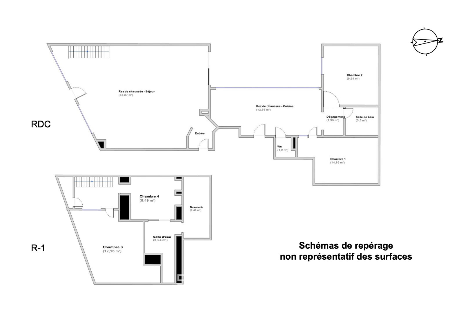 Ancienne boutique transformée en loft familial sur cour privative aux Abbesses