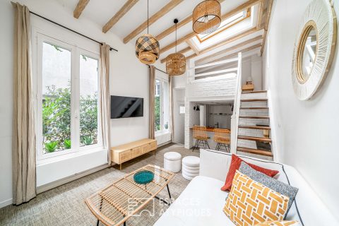 Maisonnette sur cour au coeur des Batignolles
